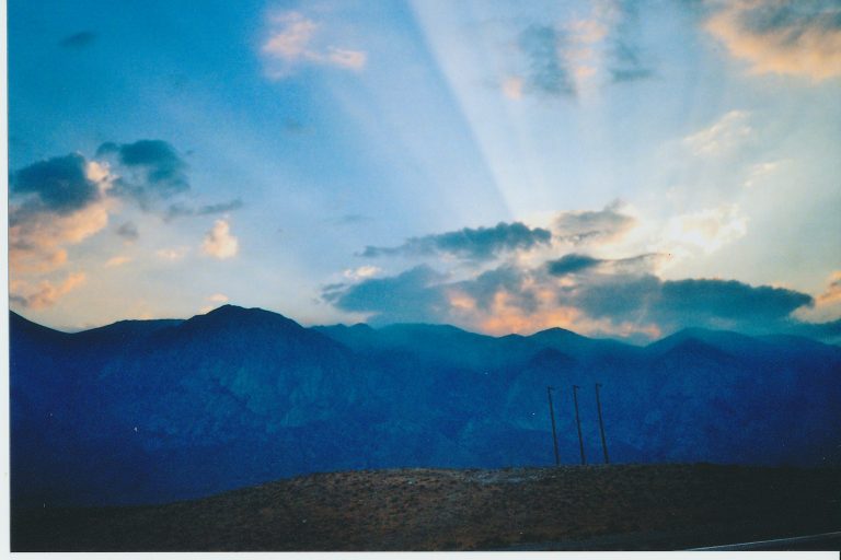 Sunset at Campsite, All Rights Reserved Amanda Burns 2013